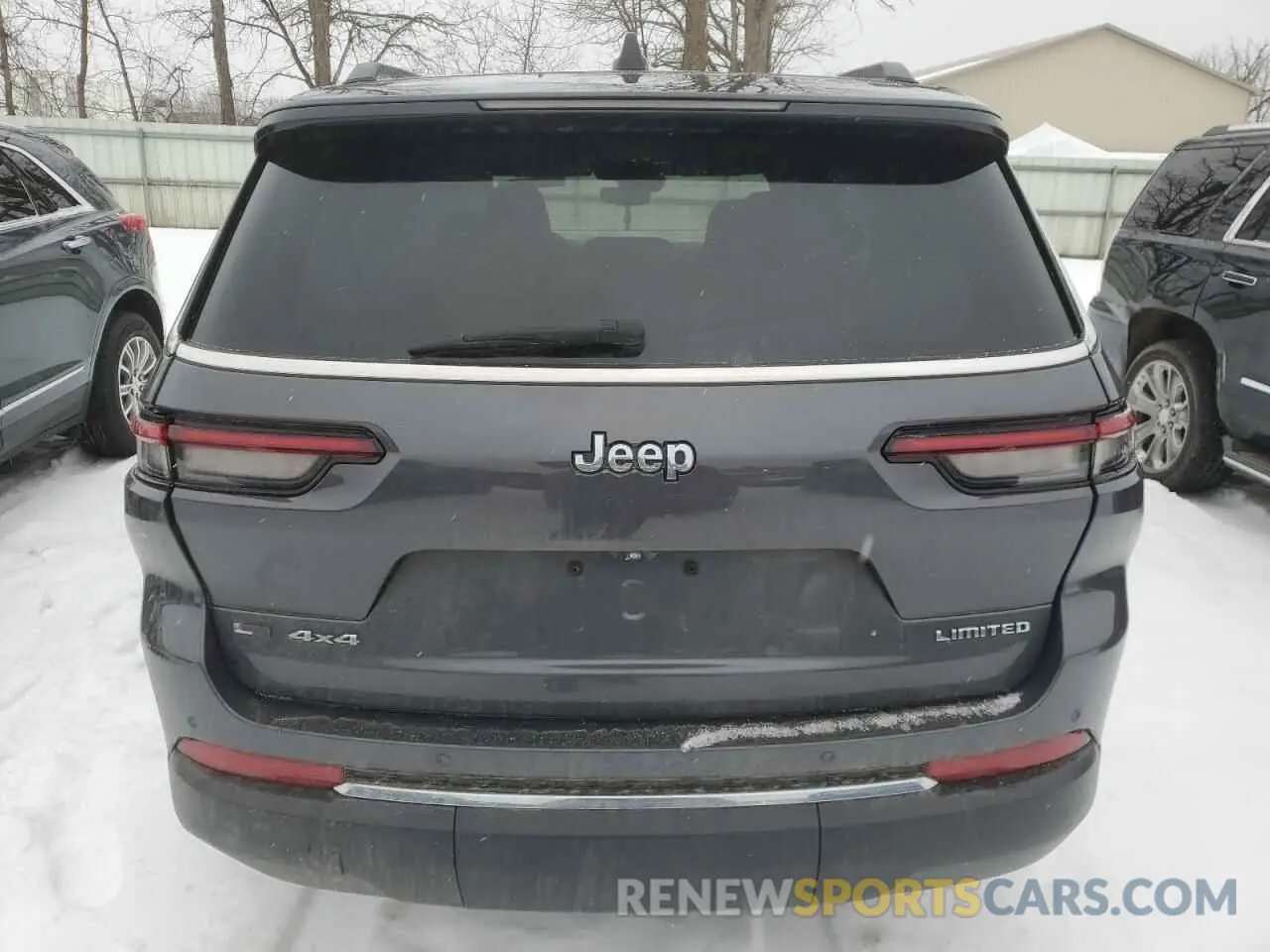6 fotografías del automóvil dañado 1C4RJKBG1M8196435 JEEP GRAND CHER 2021
