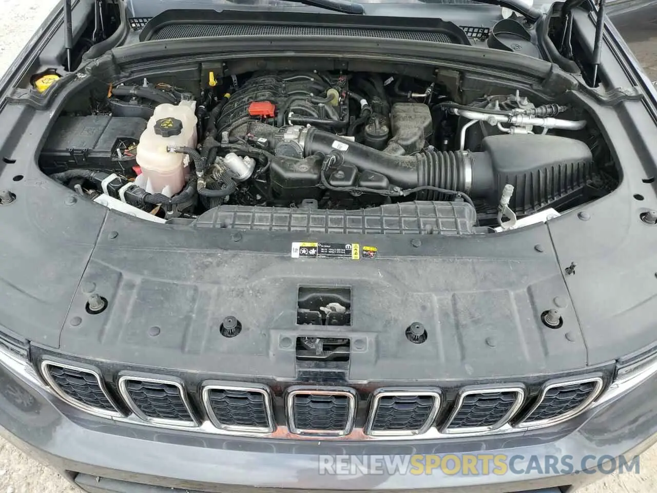 12 fotografías del automóvil dañado 1C4RJKBG2M8205496 JEEP GRAND CHER 2021