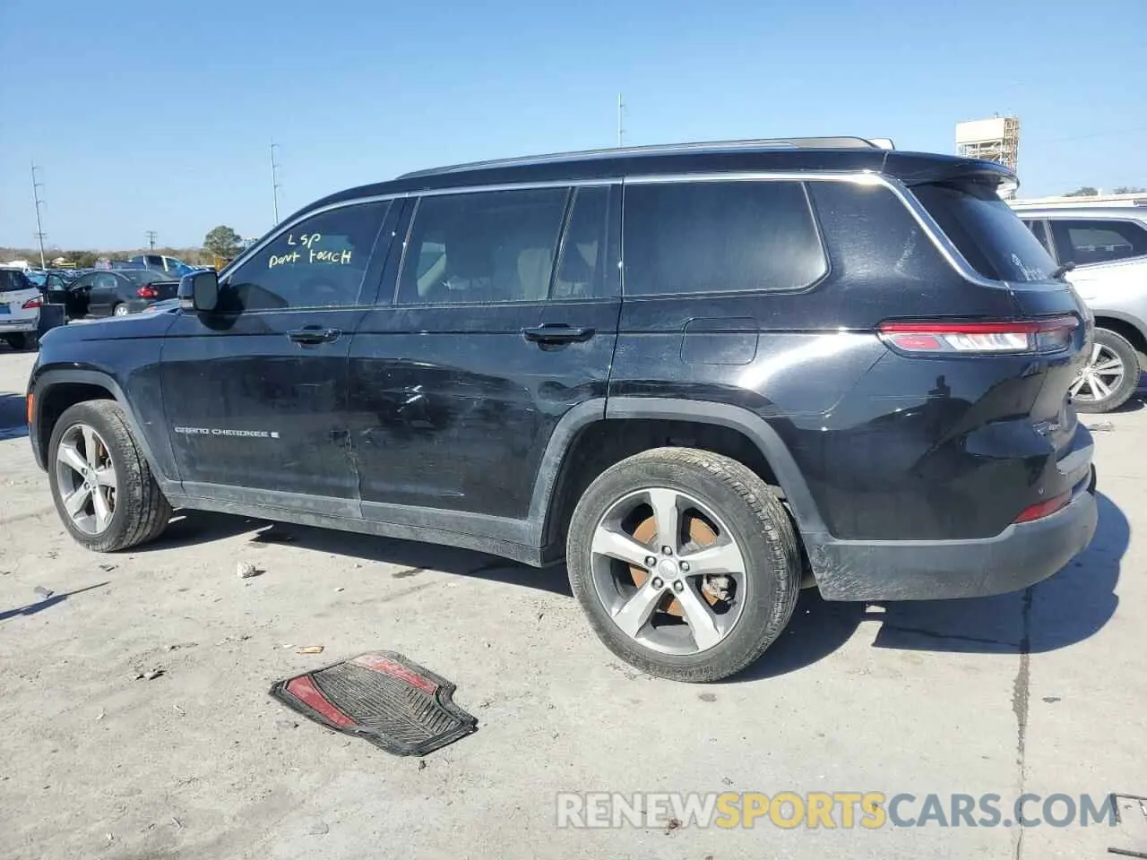 2 fotografías del automóvil dañado 1C4RJKBG3M8110333 JEEP GRAND CHER 2021