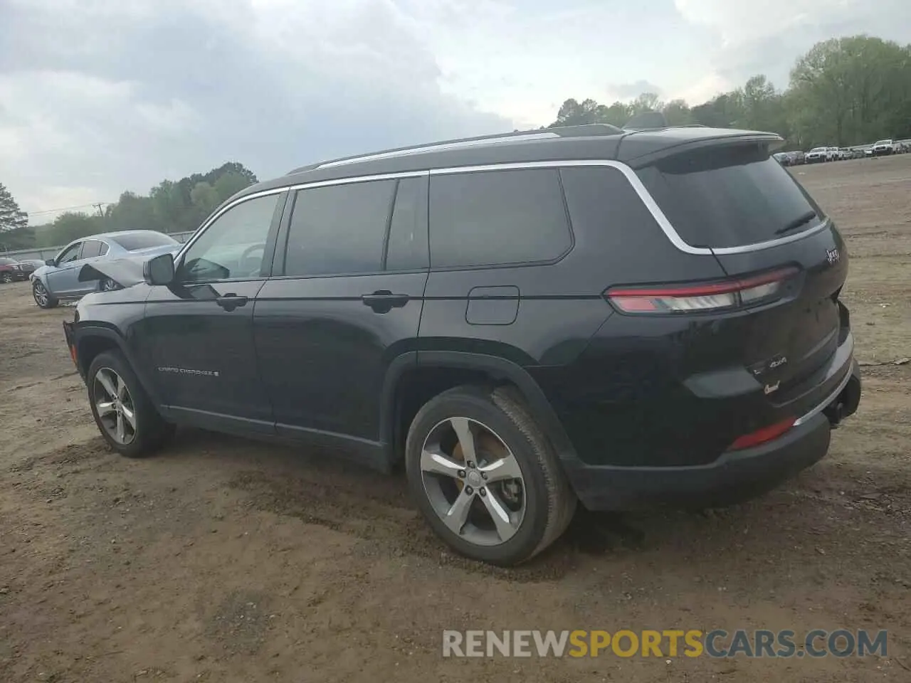 2 fotografías del automóvil dañado 1C4RJKBG4M8107344 JEEP GRAND CHER 2021