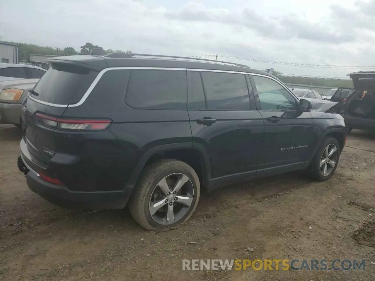 3 fotografías del automóvil dañado 1C4RJKBG4M8107344 JEEP GRAND CHER 2021
