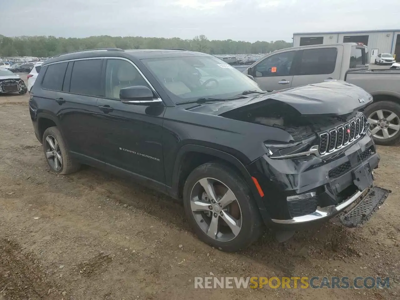 4 fotografías del automóvil dañado 1C4RJKBG4M8107344 JEEP GRAND CHER 2021