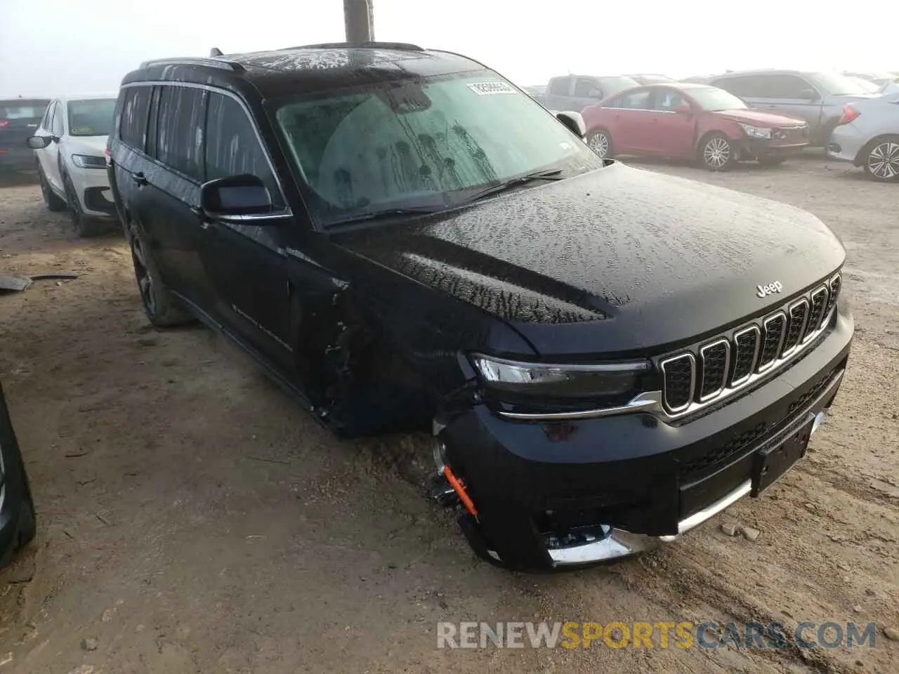 4 fotografías del automóvil dañado 1C4RJKBG5M8103965 JEEP GRAND CHER 2021
