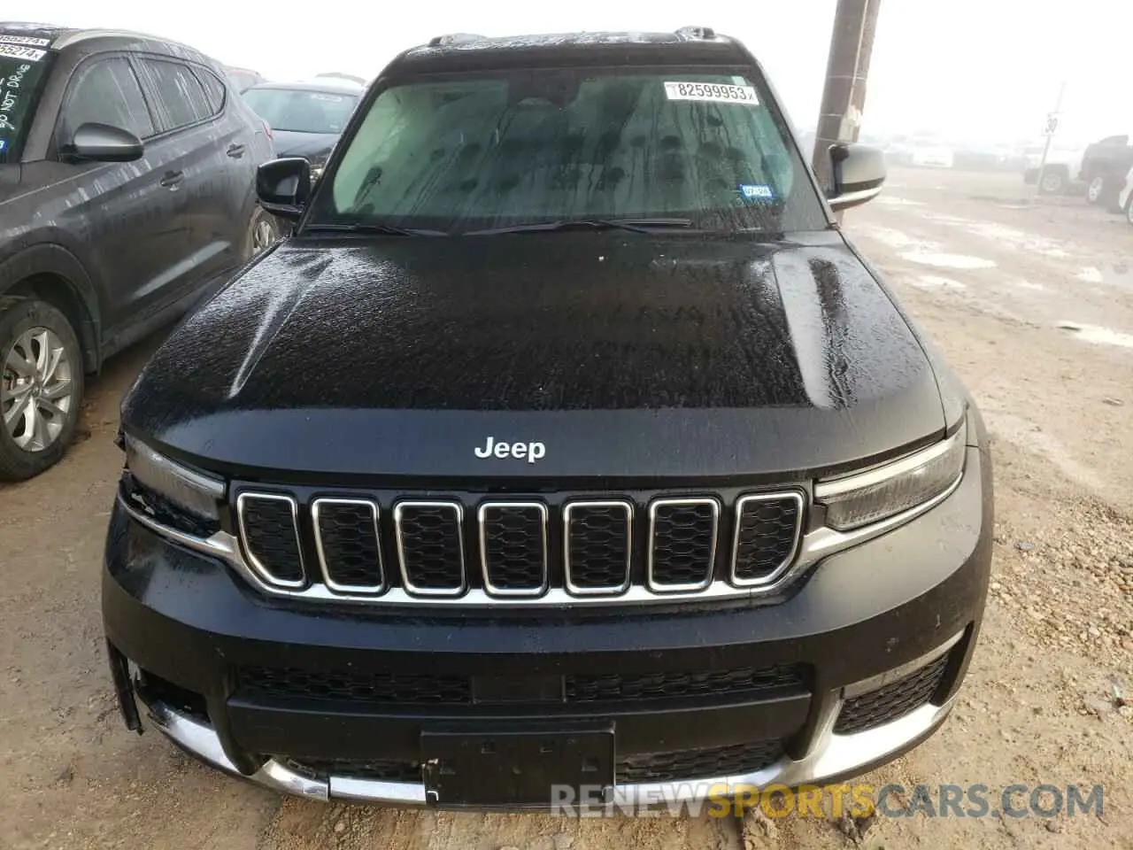 5 fotografías del automóvil dañado 1C4RJKBG5M8103965 JEEP GRAND CHER 2021