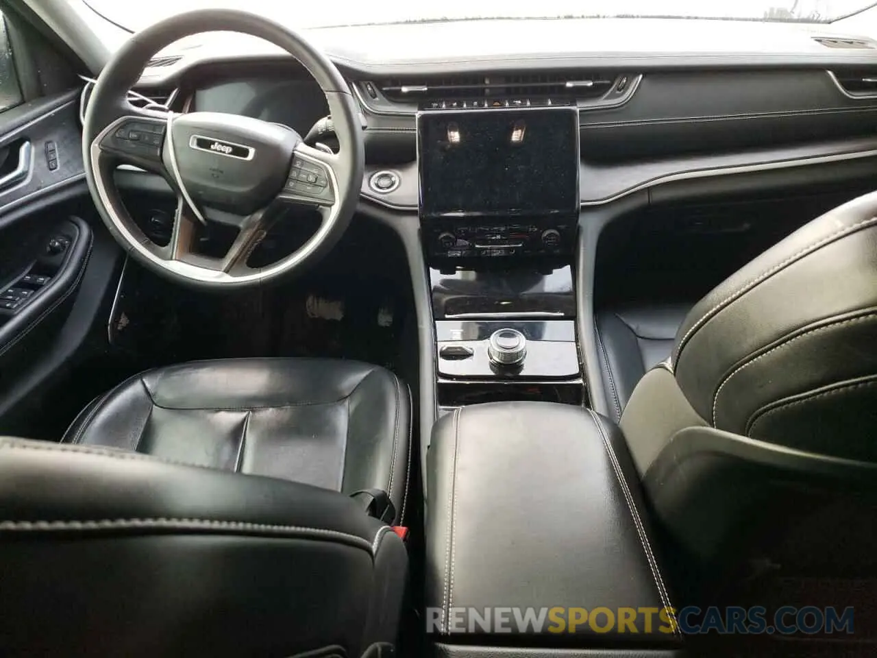 8 fotografías del automóvil dañado 1C4RJKBG5M8103965 JEEP GRAND CHER 2021