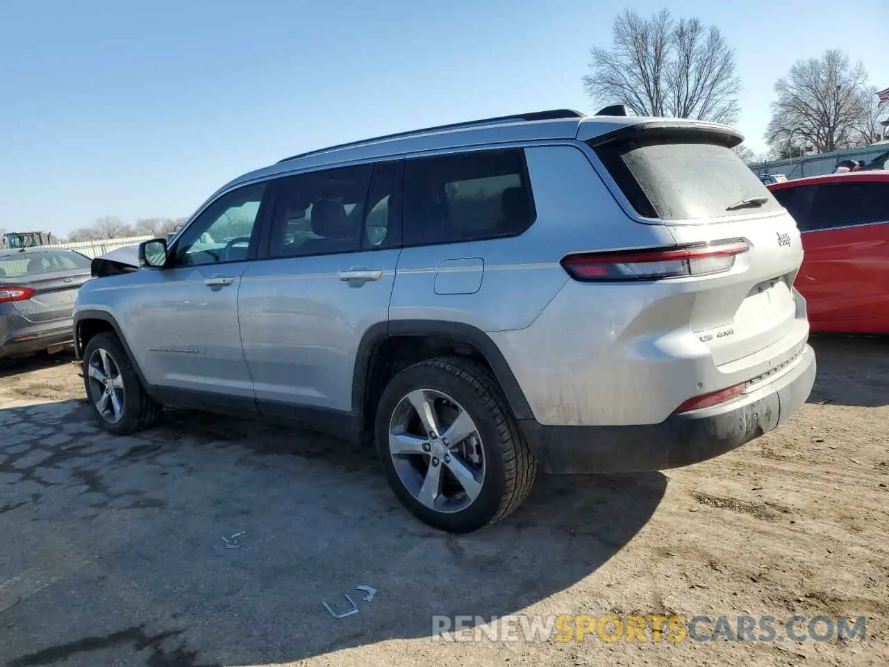 2 fotografías del automóvil dañado 1C4RJKBG5M8118501 JEEP GRAND CHER 2021