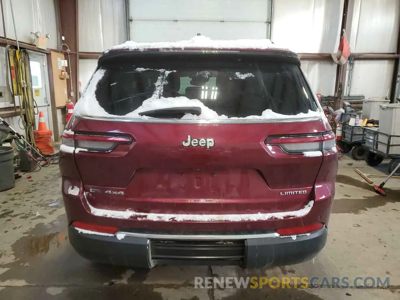 6 fotografías del automóvil dañado 1C4RJKBG5M8192100 JEEP GRAND CHER 2021