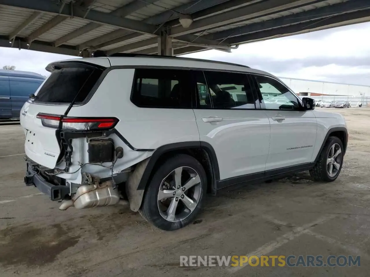 3 fotografías del automóvil dañado 1C4RJKBG6M8104428 JEEP GRAND CHER 2021
