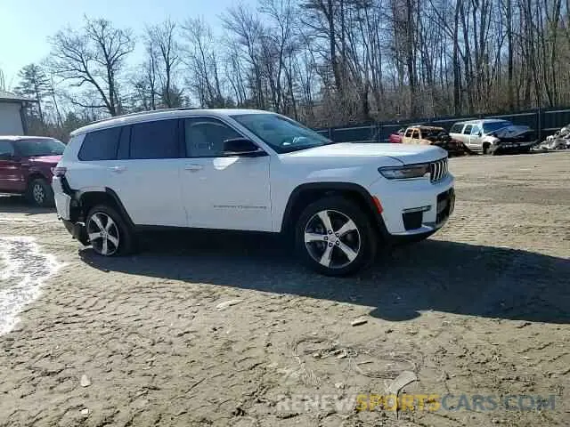 14 fotografías del automóvil dañado 1C4RJKBG6M8112156 JEEP GRAND CHER 2021
