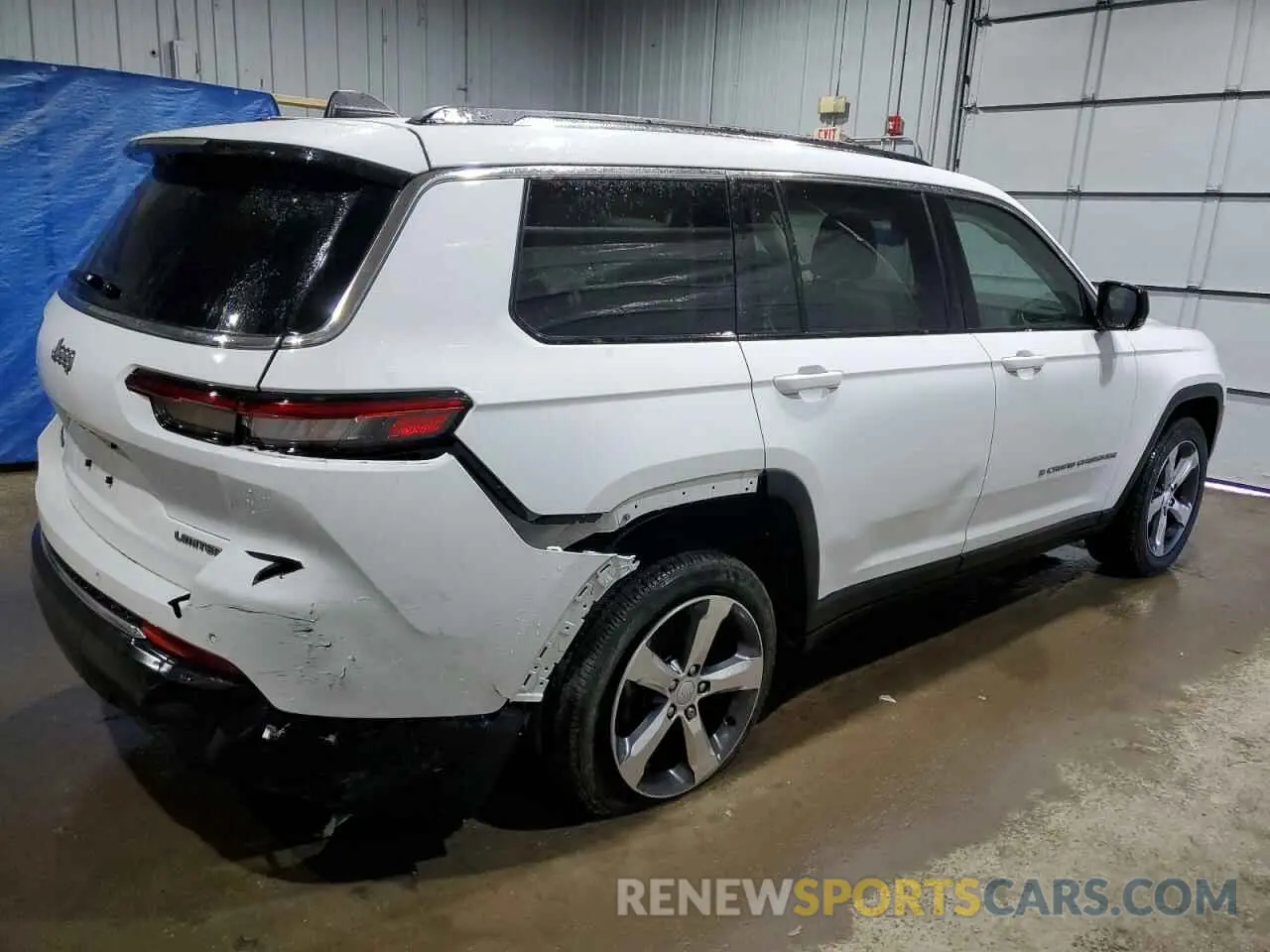 3 fotografías del automóvil dañado 1C4RJKBG6M8112156 JEEP GRAND CHER 2021