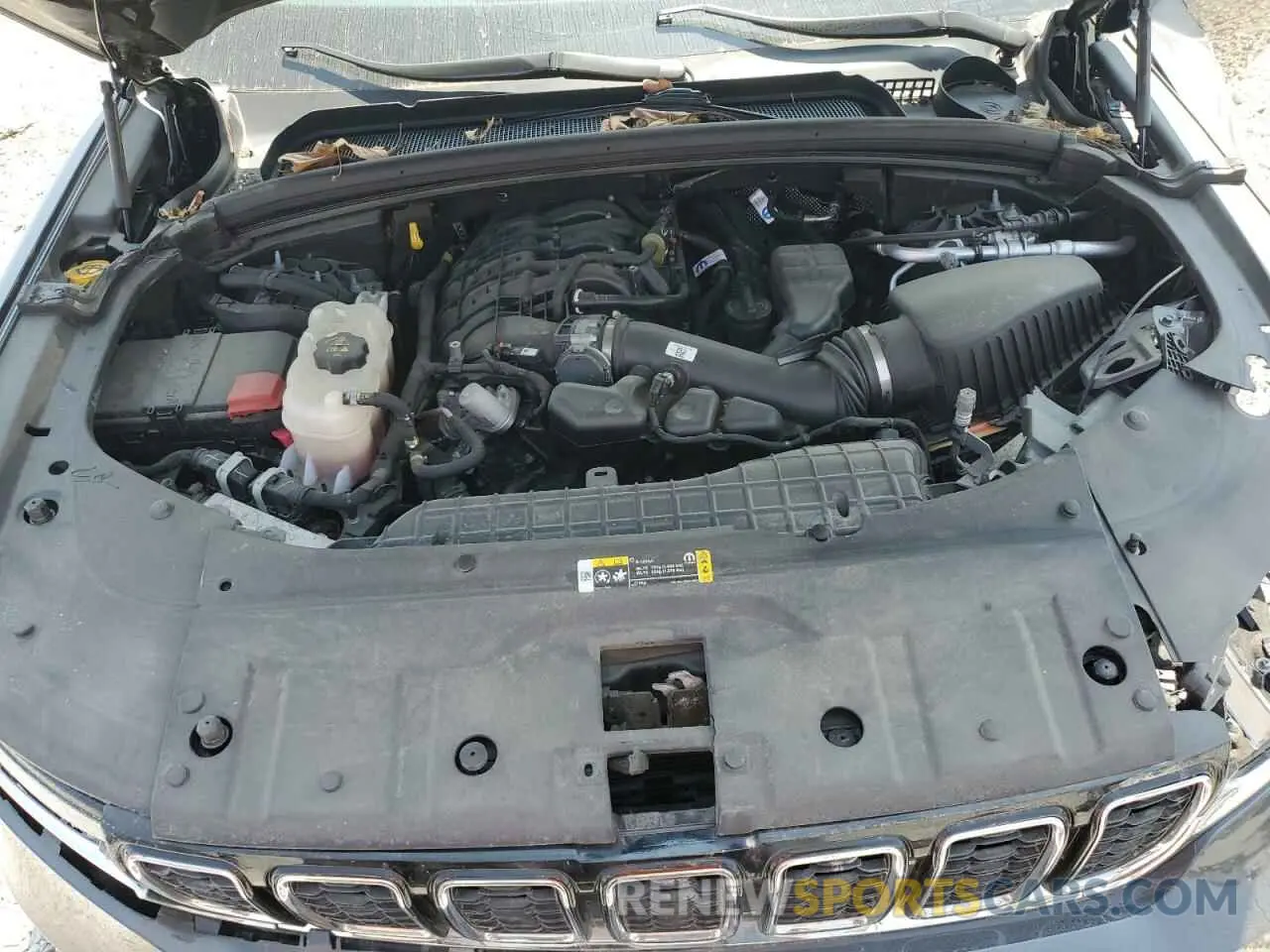 12 fotografías del automóvil dañado 1C4RJKBG8M8142288 JEEP GRAND CHER 2021