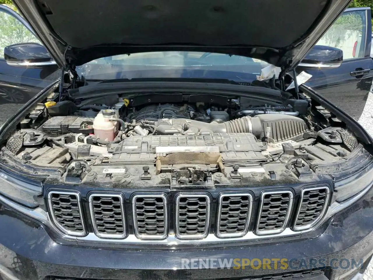 12 fotografías del automóvil dañado 1C4RJKBG8M8166218 JEEP GRAND CHER 2021