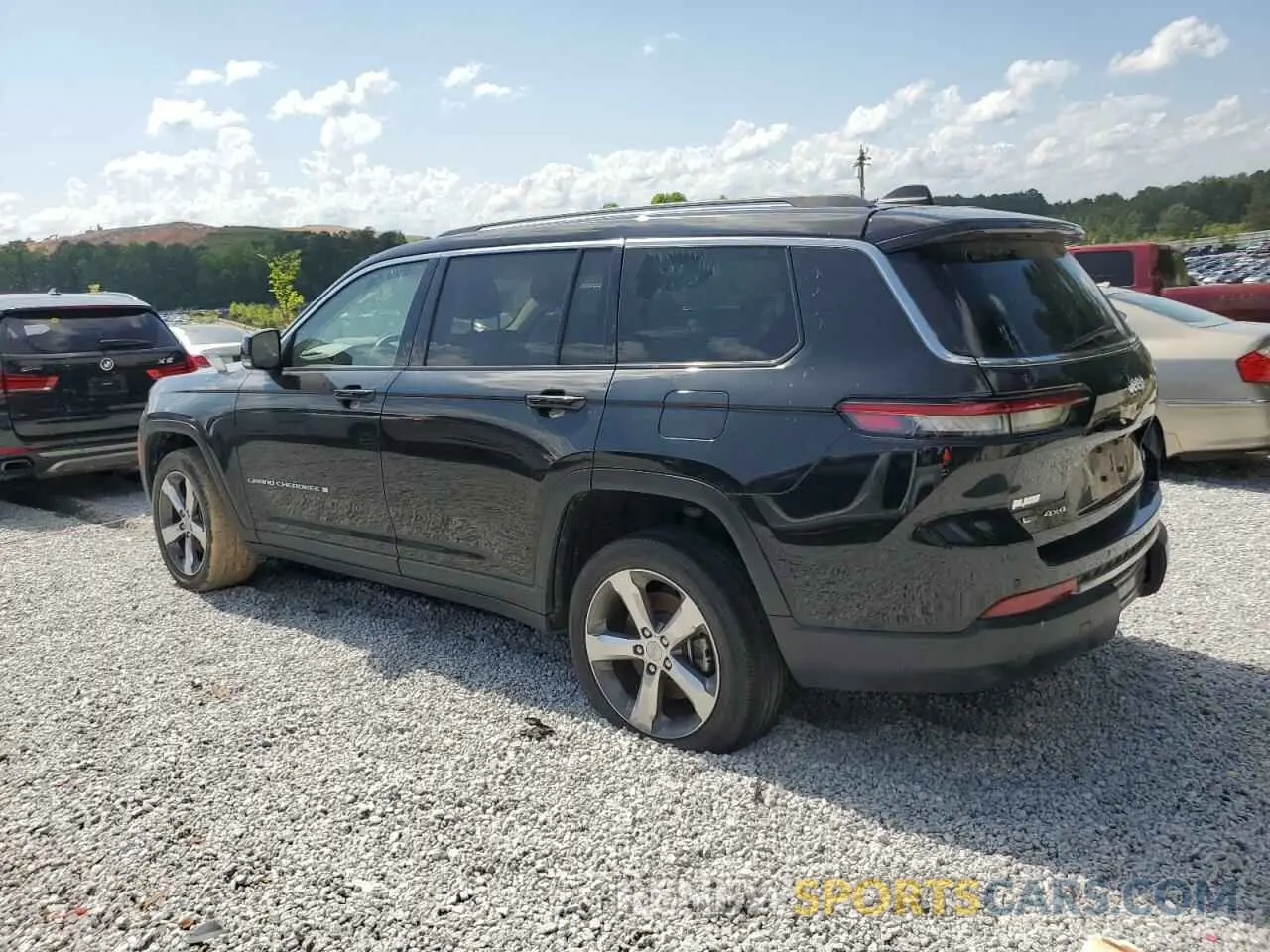 2 fotografías del automóvil dañado 1C4RJKBG8M8166218 JEEP GRAND CHER 2021