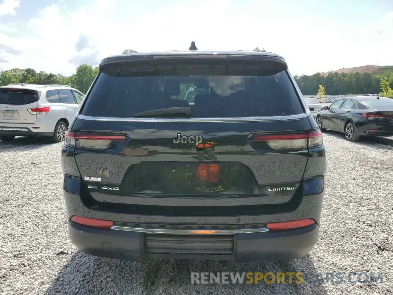 6 fotografías del automóvil dañado 1C4RJKBG8M8166218 JEEP GRAND CHER 2021
