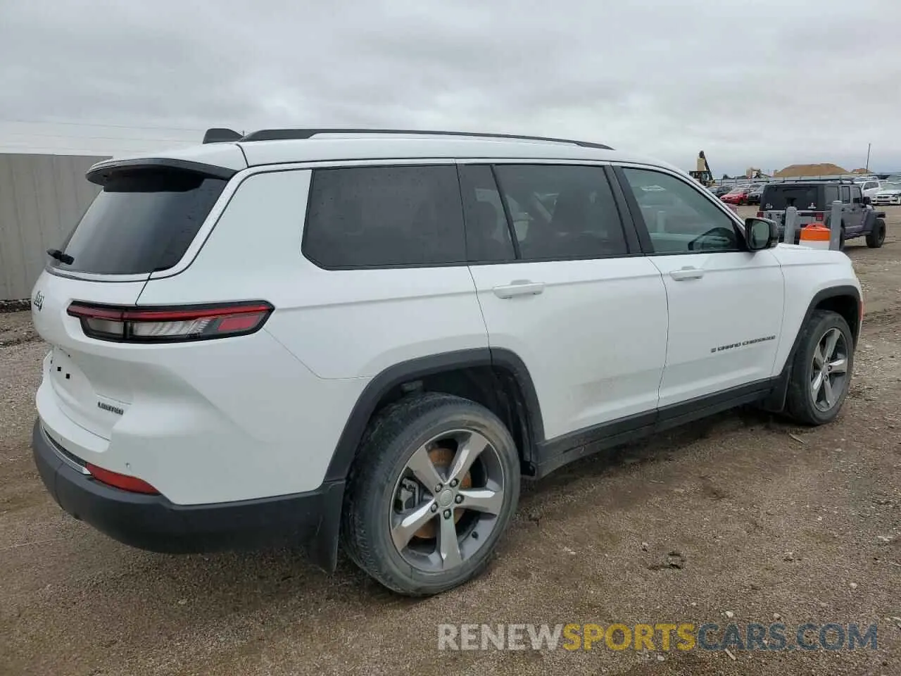 3 fotografías del automóvil dañado 1C4RJKBGXM8133950 JEEP GRAND CHER 2021