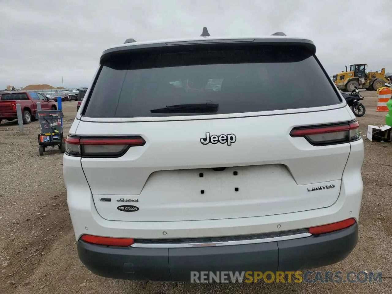 6 fotografías del automóvil dañado 1C4RJKBGXM8133950 JEEP GRAND CHER 2021