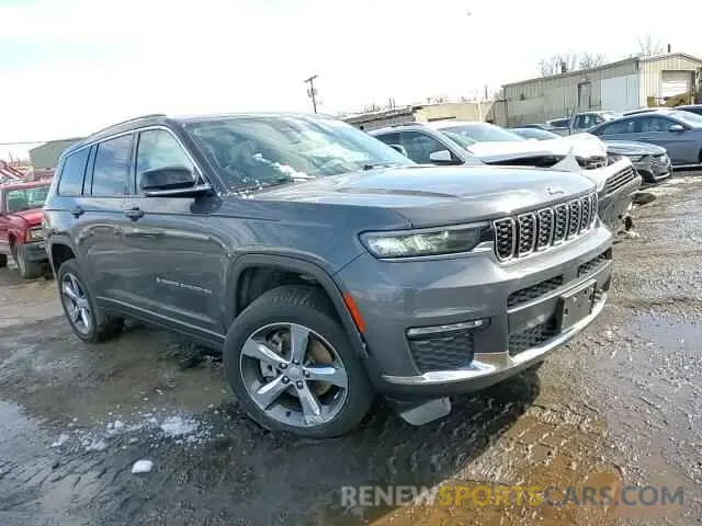 11 fotografías del automóvil dañado 1C4RJKBGXM8169072 JEEP GRAND CHER 2021