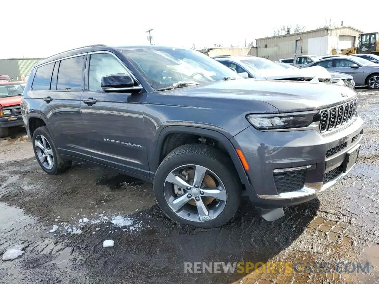 4 fotografías del automóvil dañado 1C4RJKBGXM8169072 JEEP GRAND CHER 2021