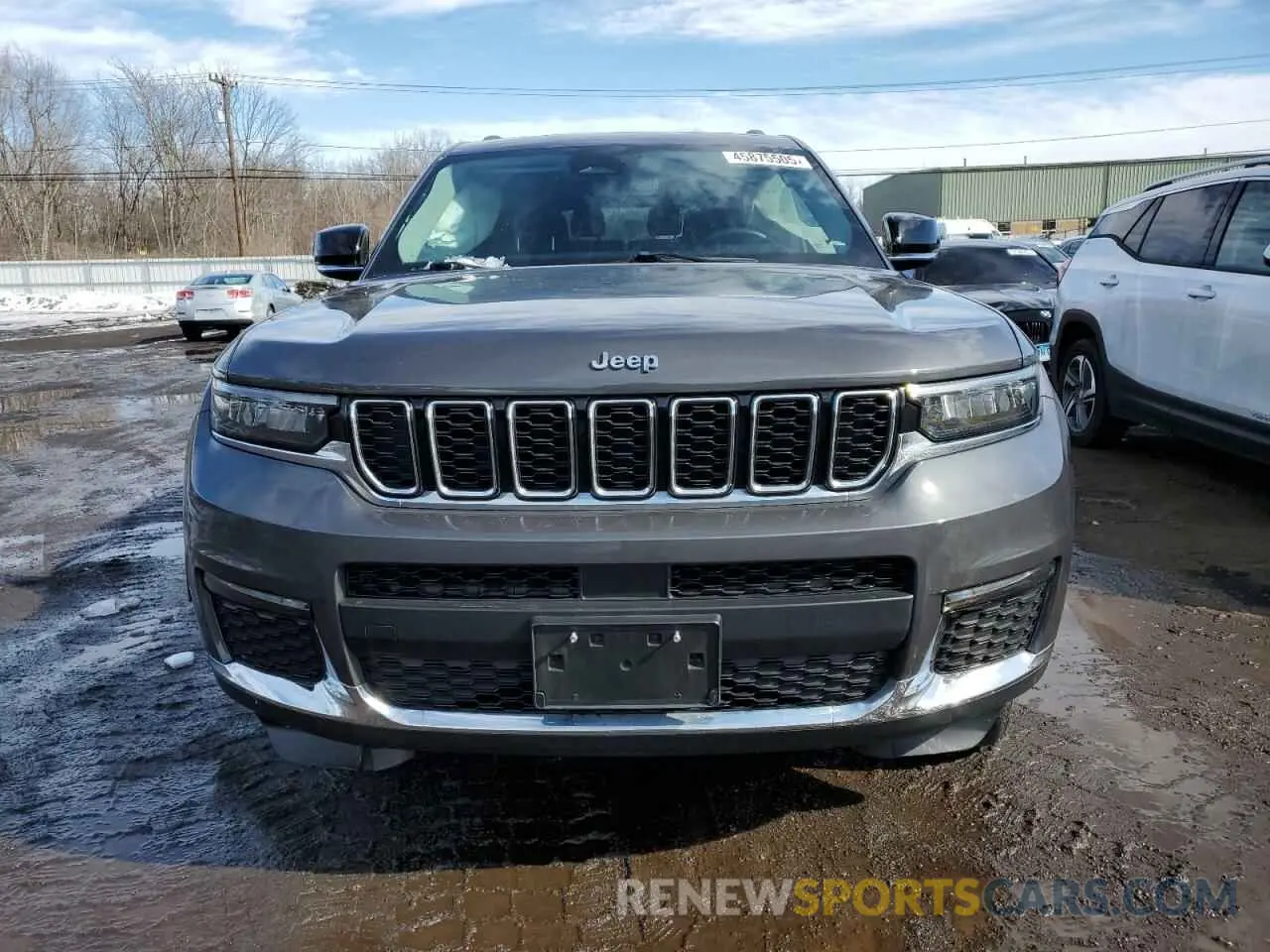 5 fotografías del automóvil dañado 1C4RJKBGXM8169072 JEEP GRAND CHER 2021