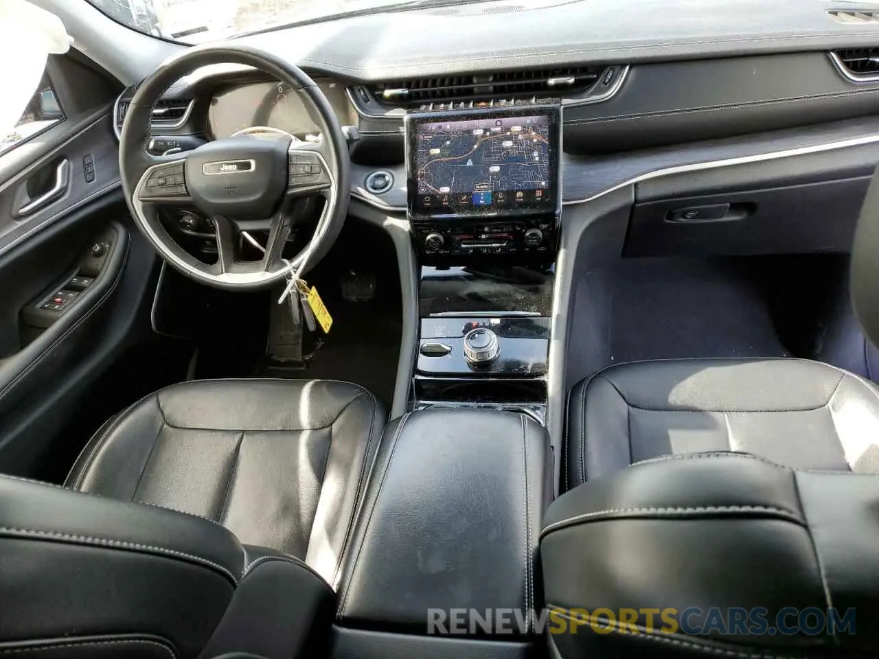 8 fotografías del automóvil dañado 1C4RJKBGXM8169072 JEEP GRAND CHER 2021