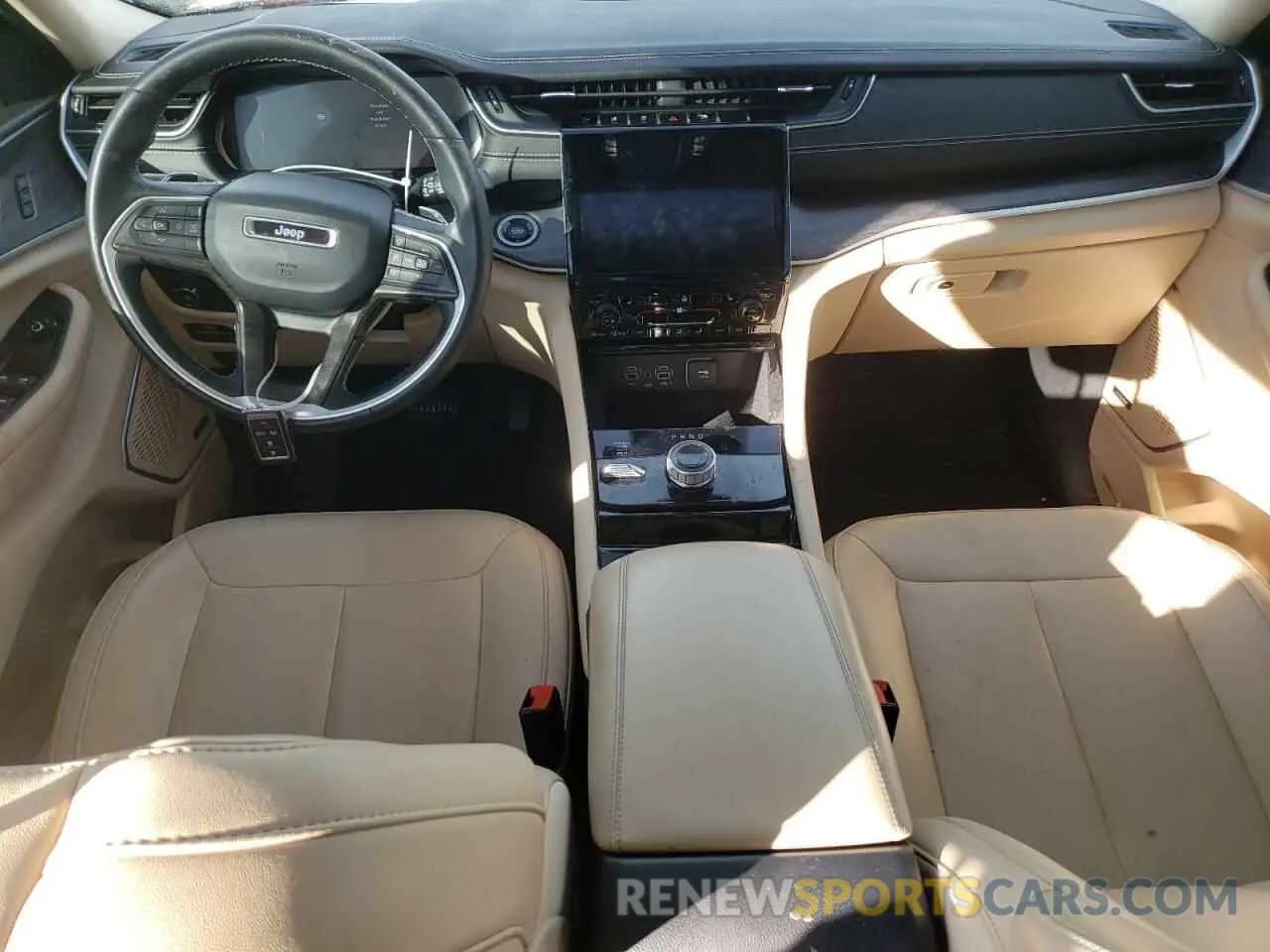8 fotografías del automóvil dañado 1C4RJKBGXM8196188 JEEP GRAND CHER 2021