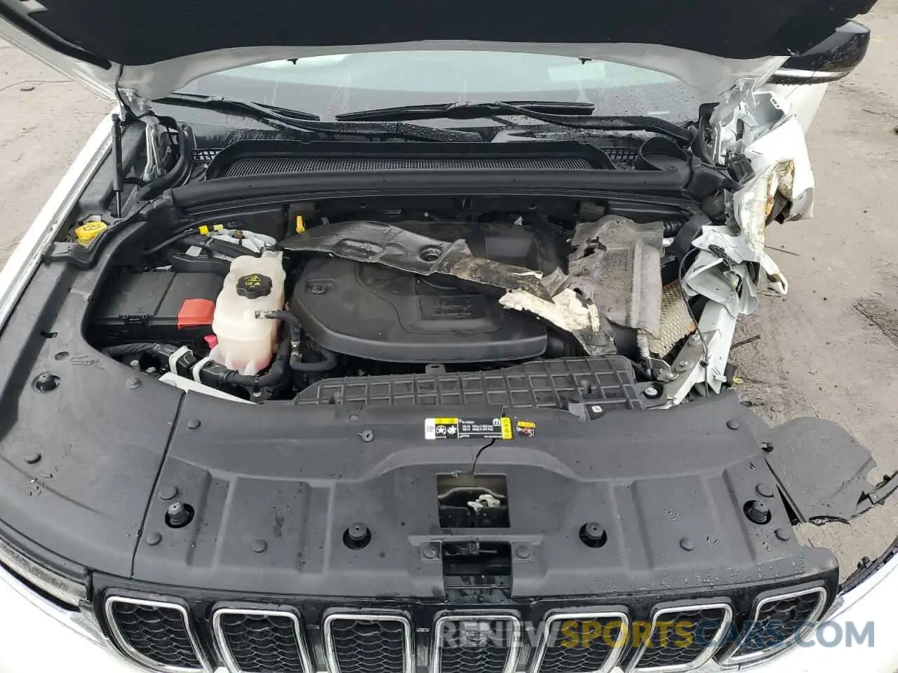 13 fotografías del automóvil dañado 1C4RJKDG6M8149382 JEEP GRAND CHER 2021