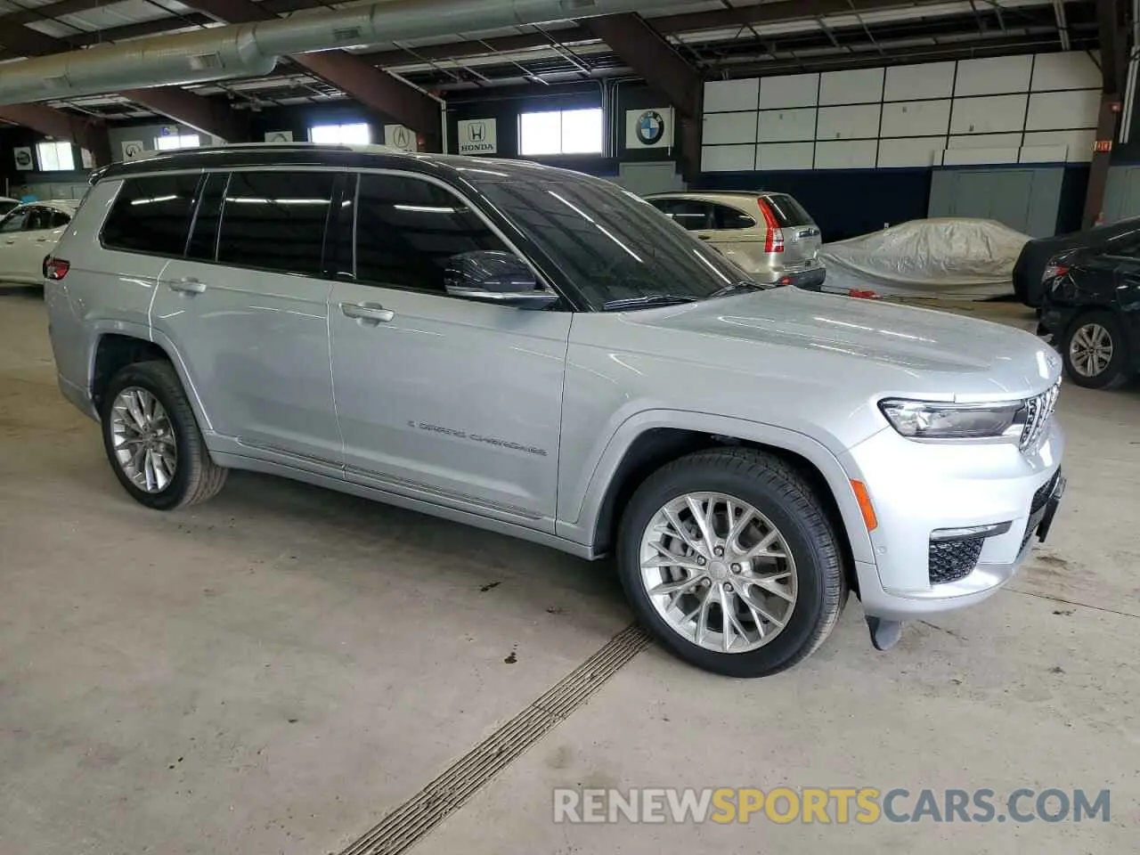 4 fotografías del automóvil dañado 1C4RJKEG8M8120187 JEEP GRAND CHER 2021