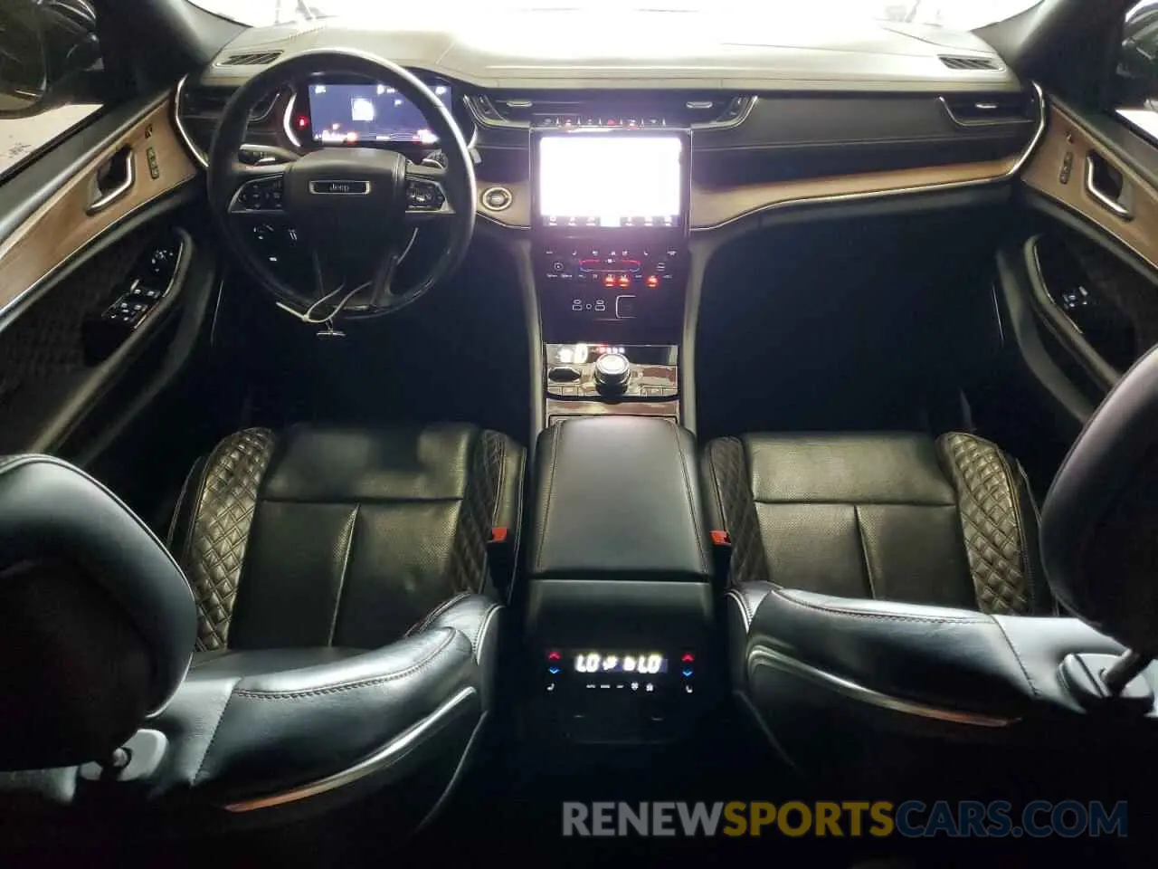 8 fotografías del automóvil dañado 1C4RJKEG8M8120187 JEEP GRAND CHER 2021