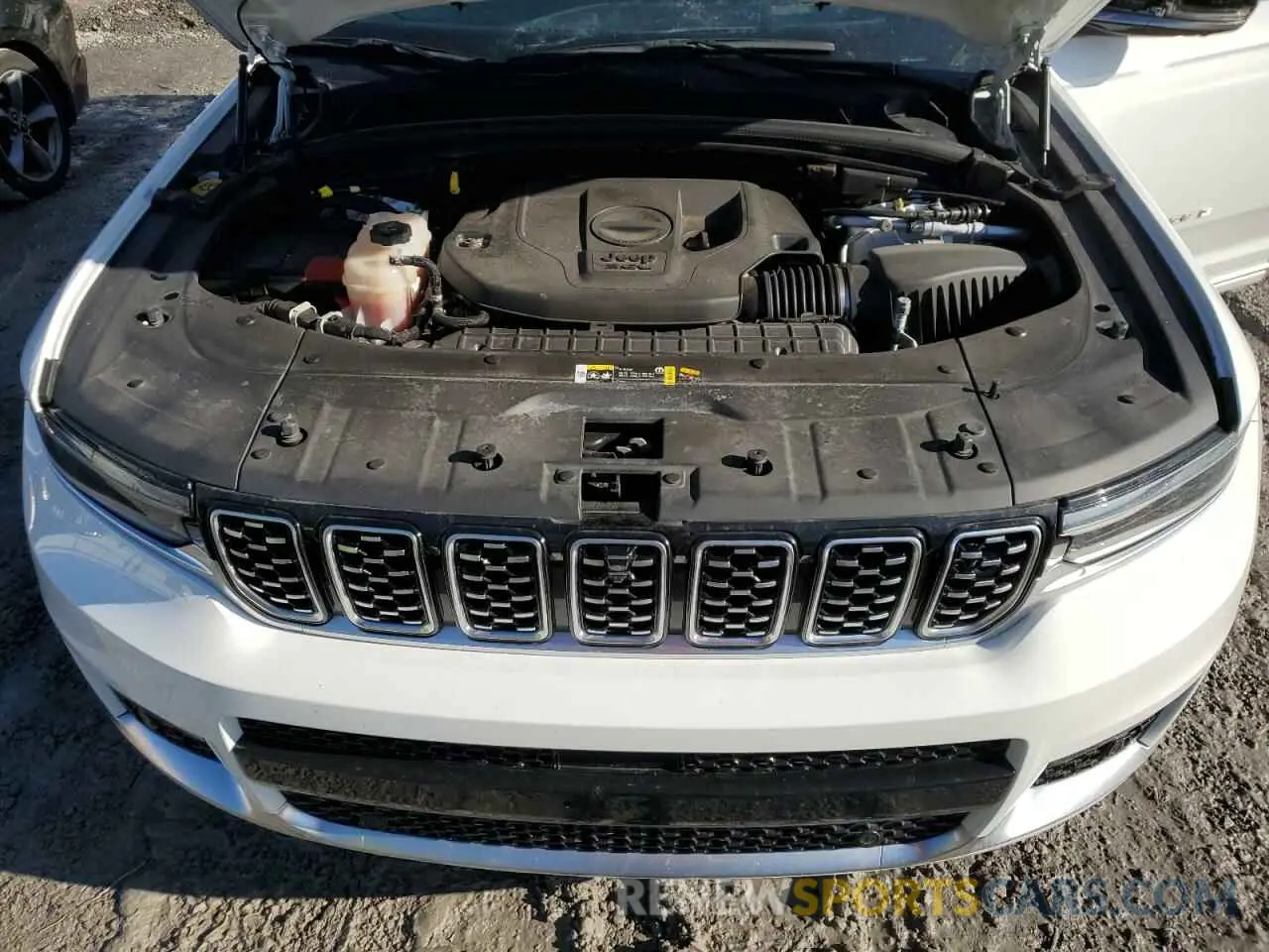 12 fotografías del automóvil dañado 1C4RJKEGXM8204186 JEEP GRAND CHER 2021