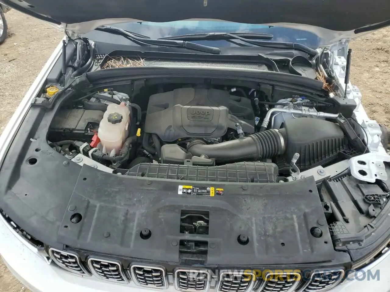 12 fotografías del automóvil dañado 1C4RJKET1M8193043 JEEP GRAND CHER 2021