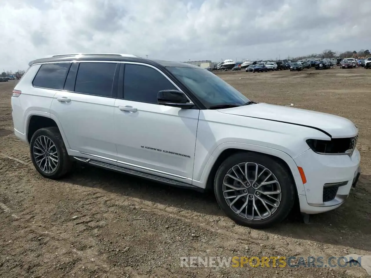 4 fotografías del automóvil dañado 1C4RJKET1M8193043 JEEP GRAND CHER 2021