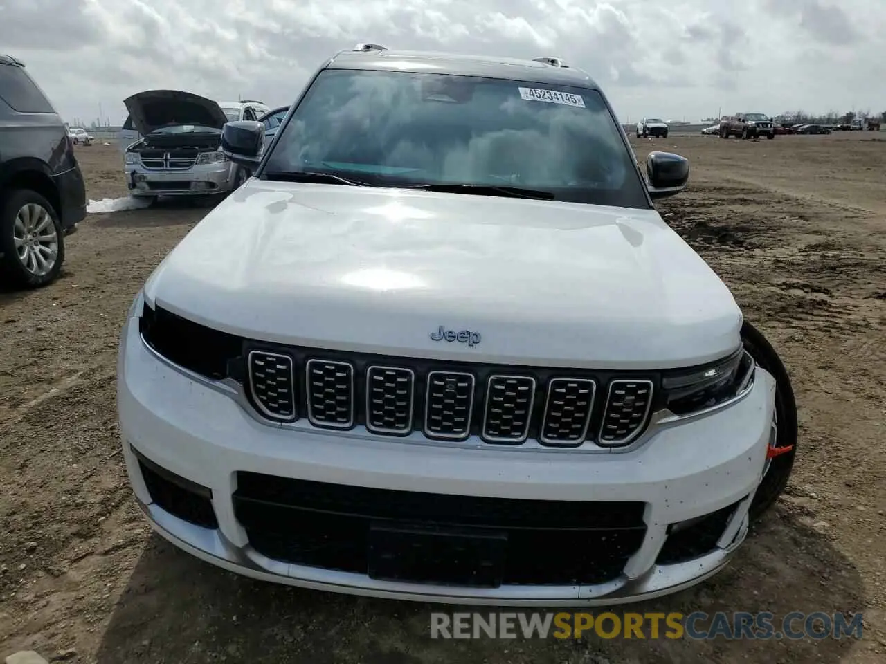 5 fotografías del automóvil dañado 1C4RJKET1M8193043 JEEP GRAND CHER 2021