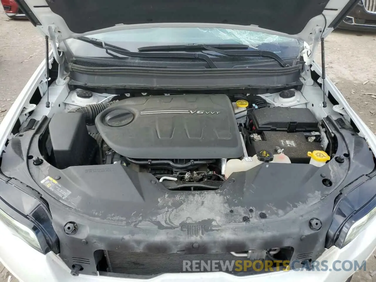 12 fotografías del automóvil dañado 1C4PJMDX3ND528495 JEEP GRAND CHER 2022