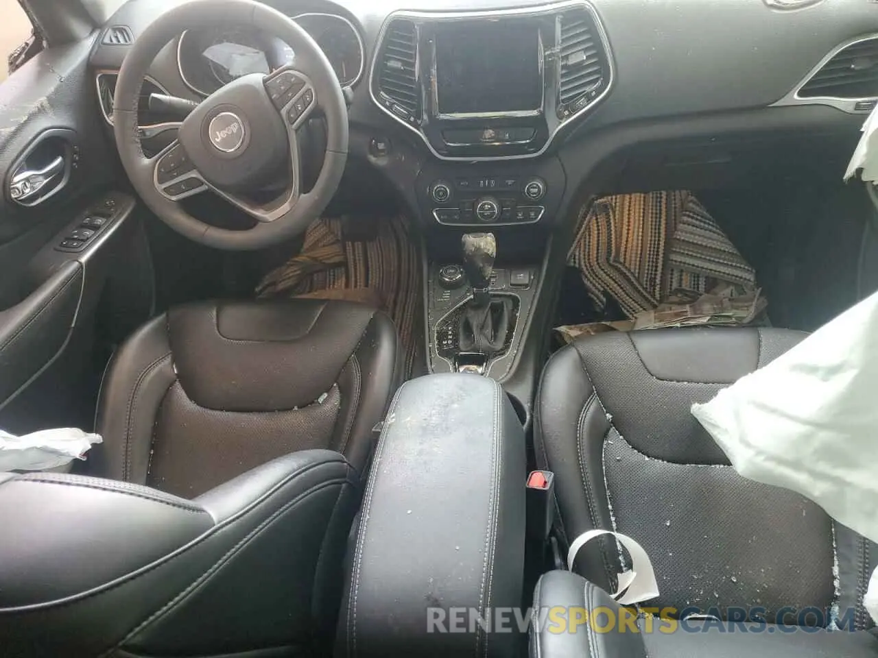 8 fotografías del automóvil dañado 1C4PJMDX5ND554225 JEEP GRAND CHER 2022