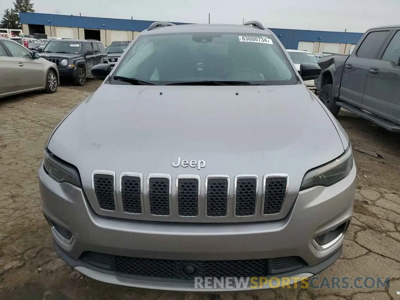 5 fotografías del automóvil dañado 1C4PJMDX6ND518284 JEEP GRAND CHER 2022