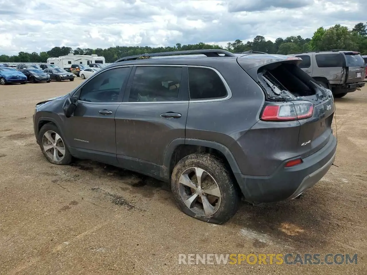 2 fotografías del automóvil dañado 1C4PJMDX9ND520854 JEEP GRAND CHER 2022