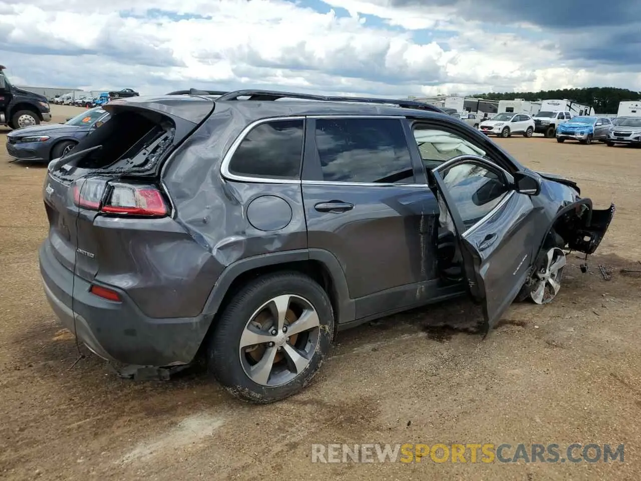 3 fotografías del automóvil dañado 1C4PJMDX9ND520854 JEEP GRAND CHER 2022