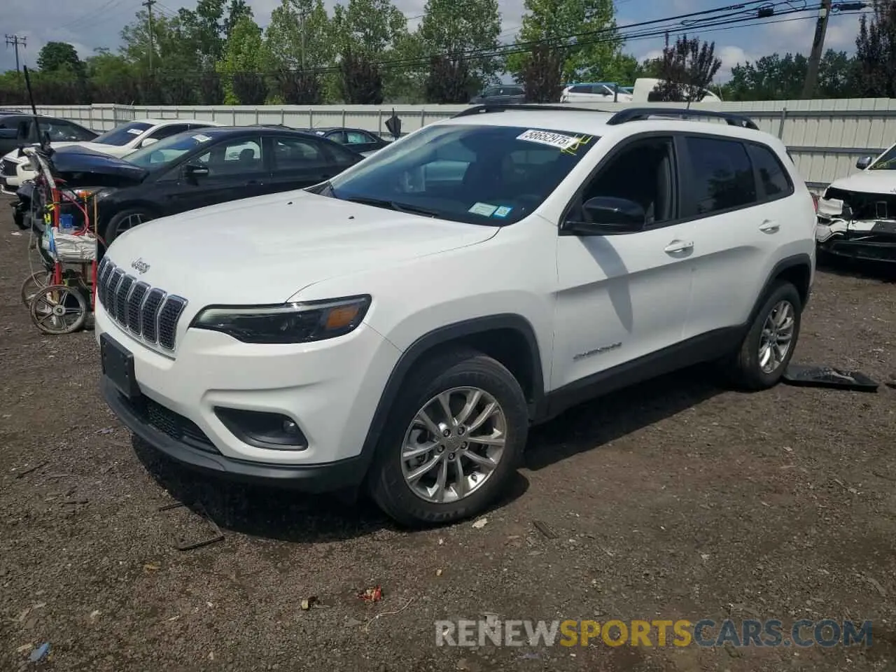 1 fotografías del automóvil dañado 1C4PJMMX1ND530147 JEEP GRAND CHER 2022