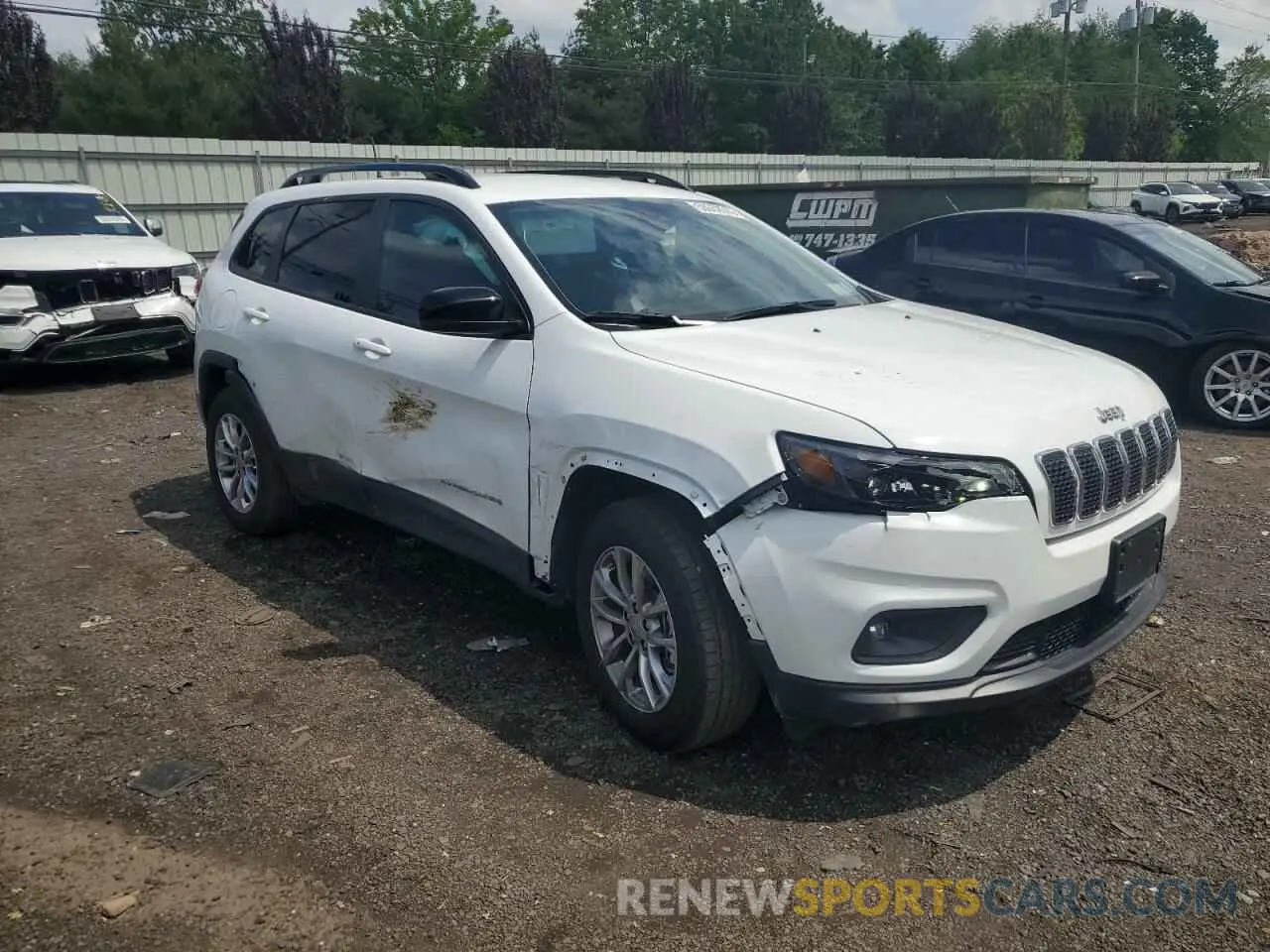 4 fotografías del automóvil dañado 1C4PJMMX1ND530147 JEEP GRAND CHER 2022