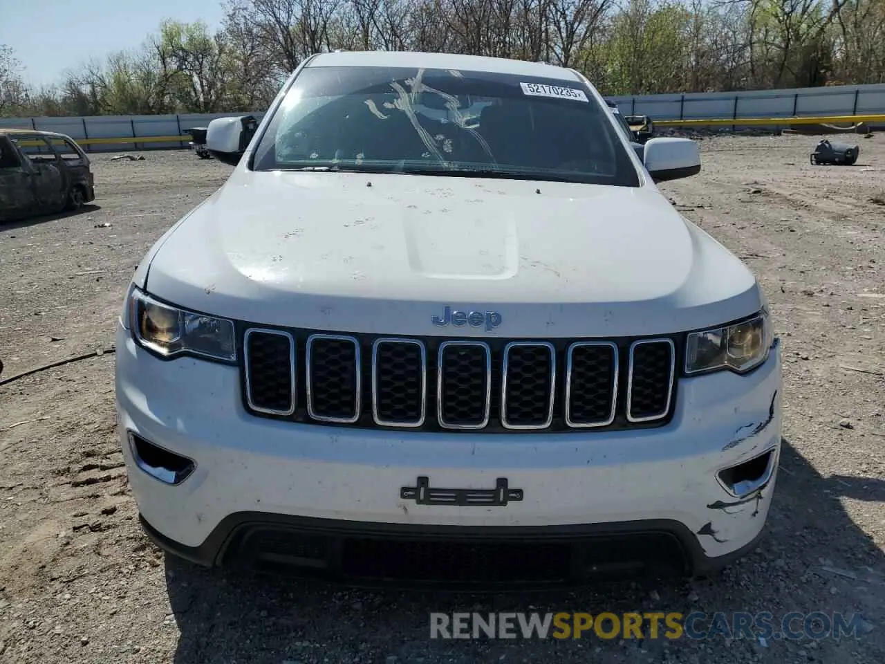 5 fotografías del automóvil dañado 1C4RJEAG1NC155952 JEEP GRAND CHER 2022
