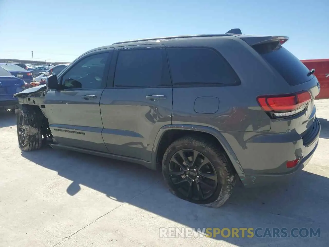2 fotografías del automóvil dañado 1C4RJEAG7NC155146 JEEP GRAND CHER 2022