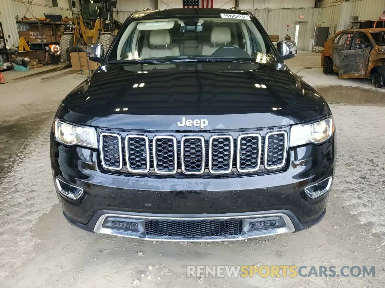 5 fotografías del automóvil dañado 1C4RJEBG4NC180925 JEEP GRAND CHER 2022
