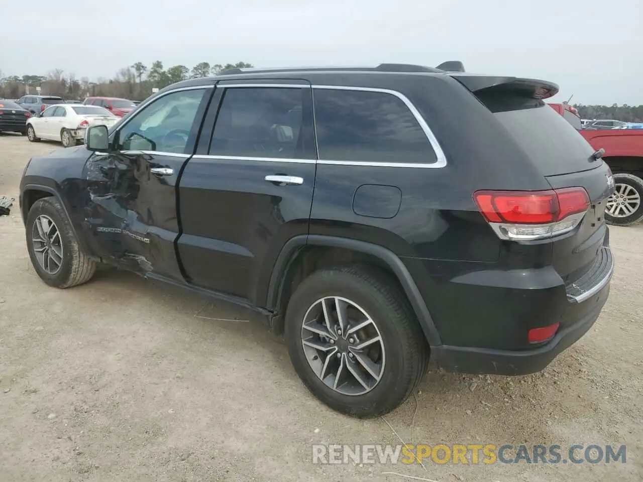 2 fotografías del automóvil dañado 1C4RJEBG7NC126826 JEEP GRAND CHER 2022