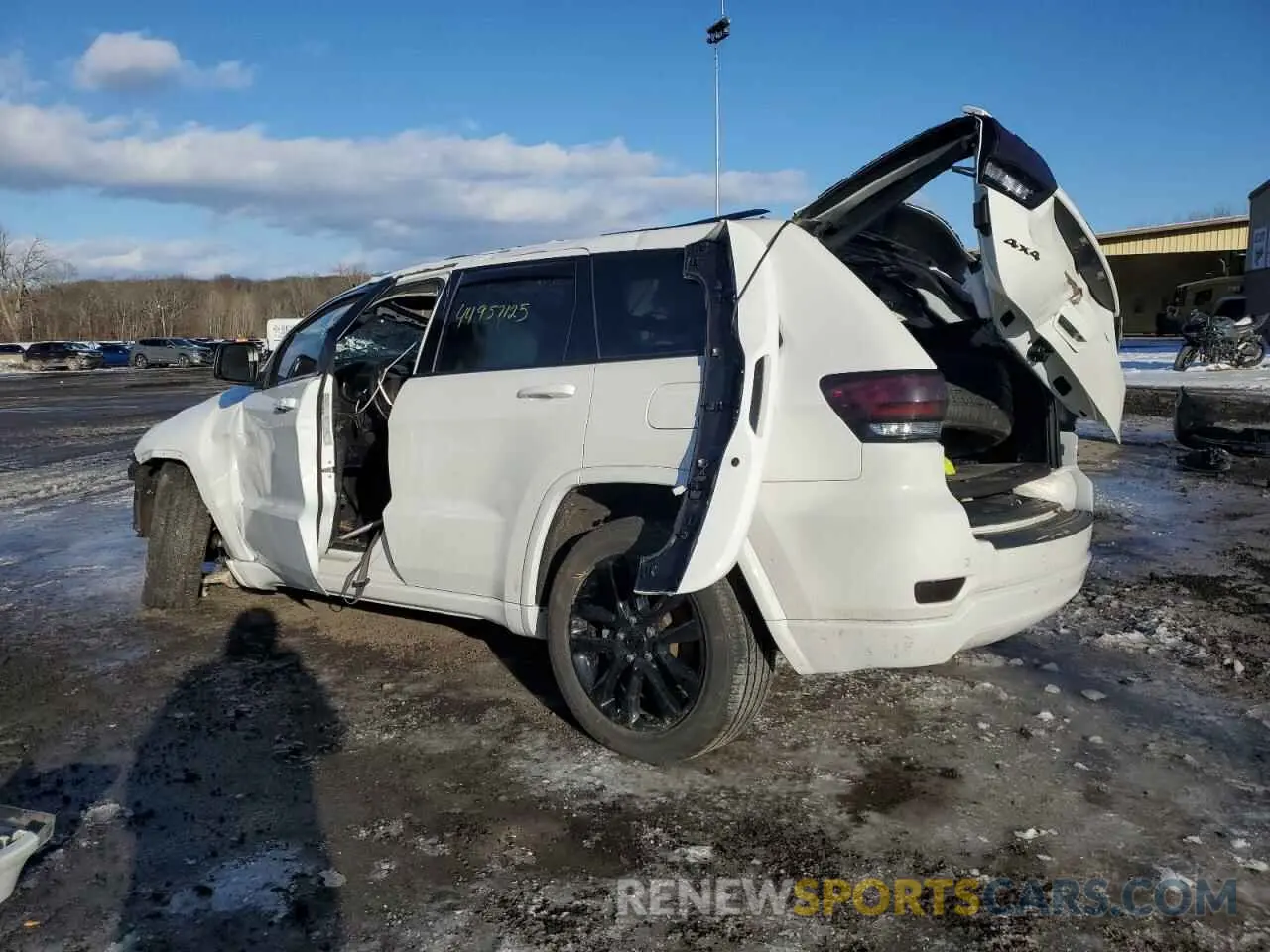 2 fotografías del automóvil dañado 1C4RJFAG0NC117960 JEEP GRAND CHER 2022