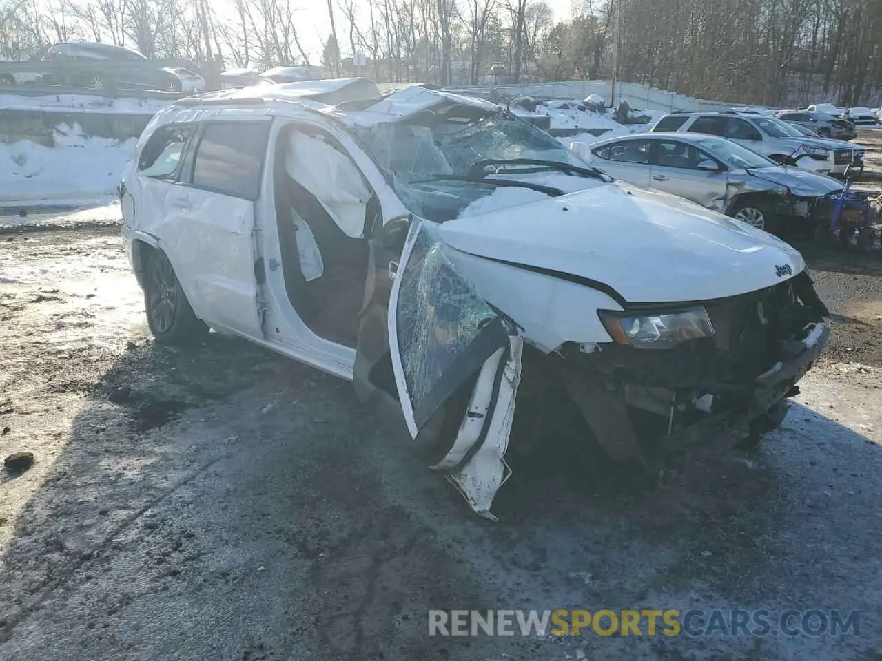 4 fotografías del automóvil dañado 1C4RJFAG0NC117960 JEEP GRAND CHER 2022