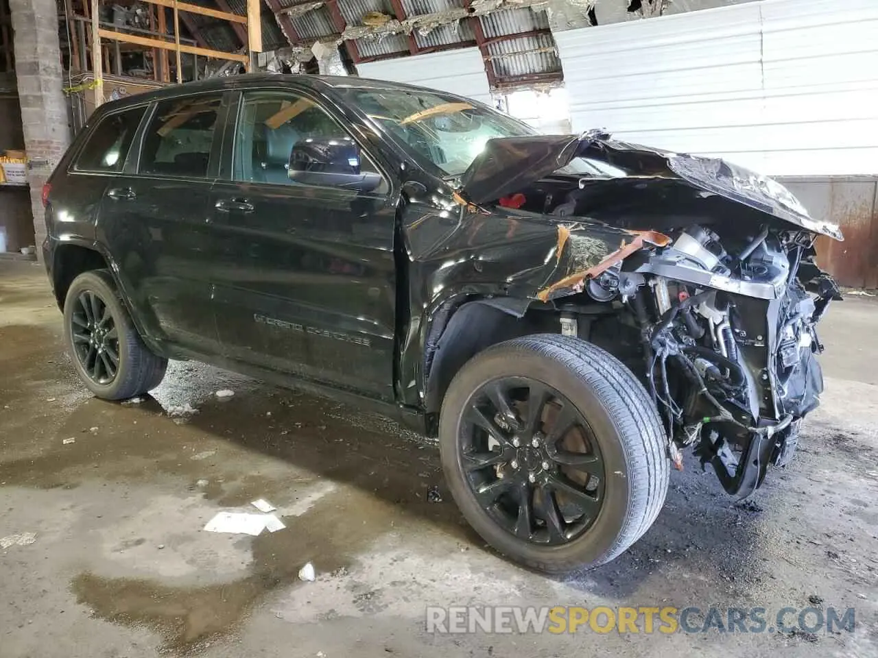 4 fotografías del automóvil dañado 1C4RJFAG0NC147931 JEEP GRAND CHER 2022