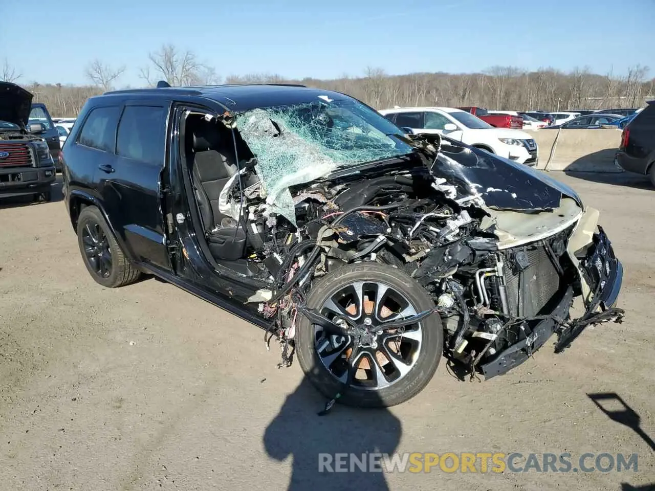 4 fotografías del automóvil dañado 1C4RJFAG3NC115216 JEEP GRAND CHER 2022