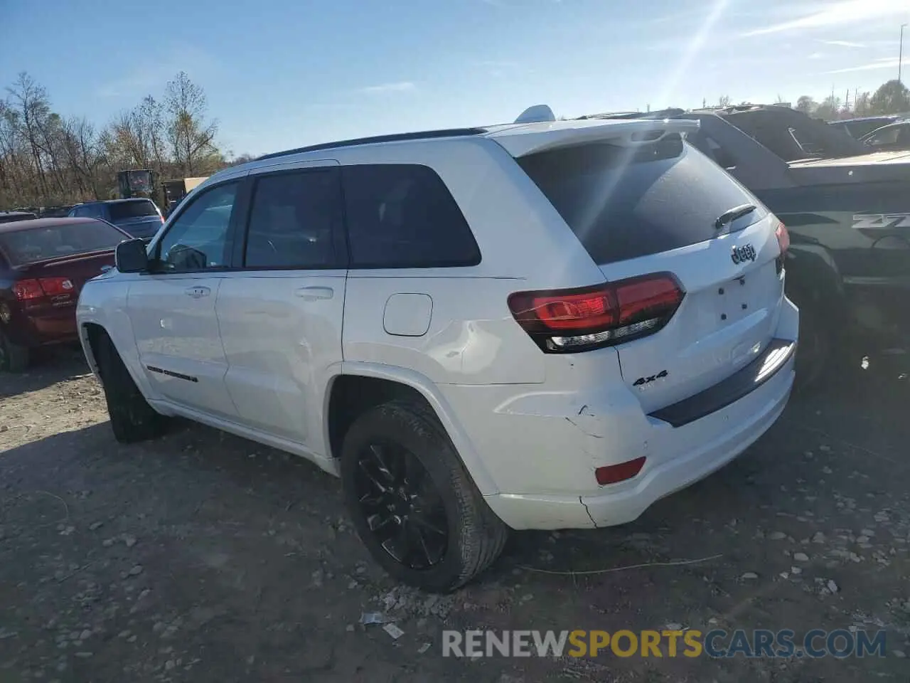 2 fotografías del automóvil dañado 1C4RJFAG3NC149687 JEEP GRAND CHER 2022