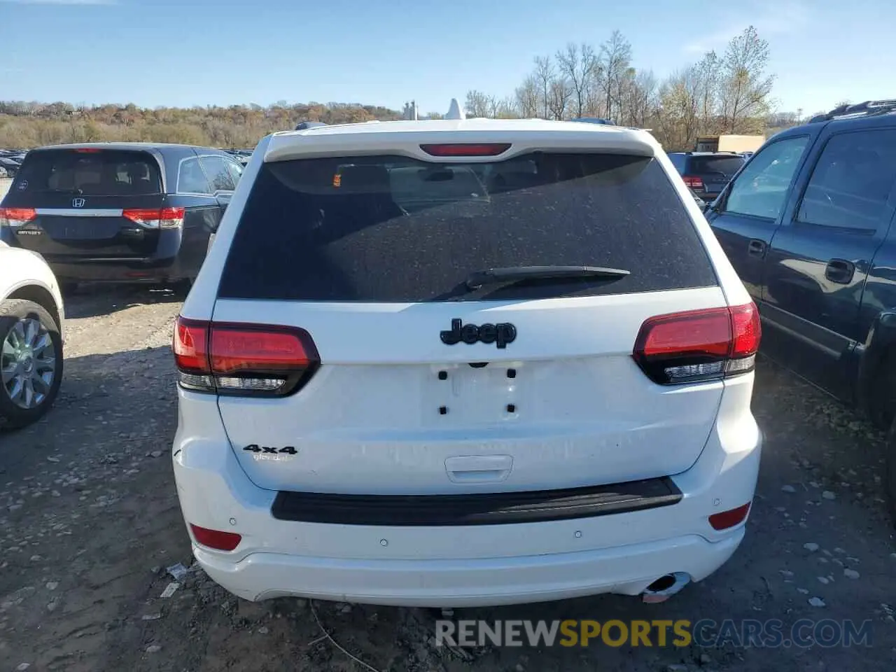 6 fotografías del automóvil dañado 1C4RJFAG3NC149687 JEEP GRAND CHER 2022