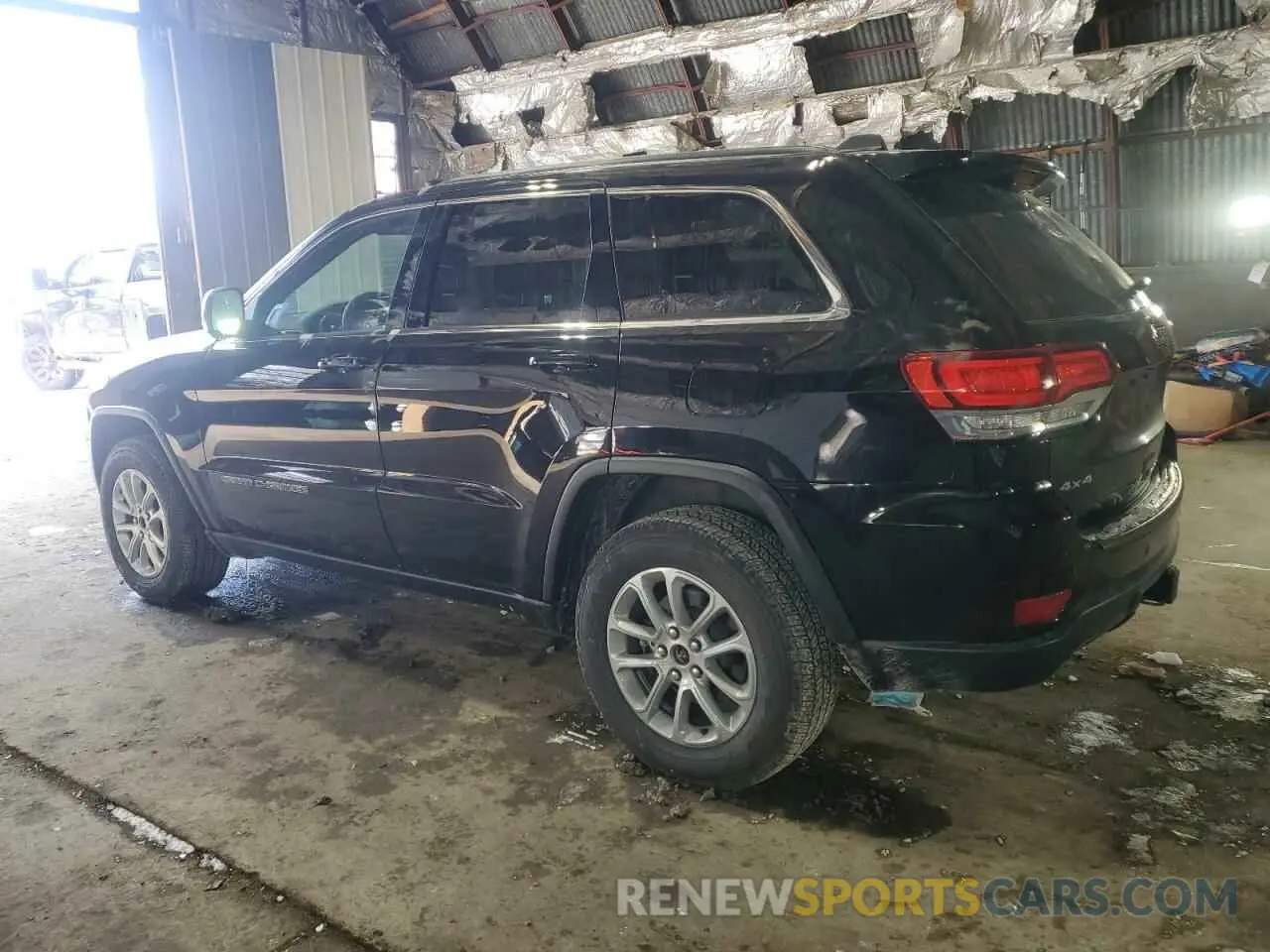 2 fotografías del automóvil dañado 1C4RJFAG6NC142362 JEEP GRAND CHER 2022